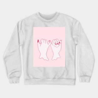 Pinkie Promise Crewneck Sweatshirt